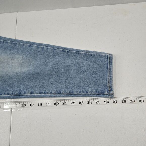 Levi's SilverTab Mom‎ Jean Light Wash High Rise Relaxed Fit 28 4444 - Picture 8 of 13